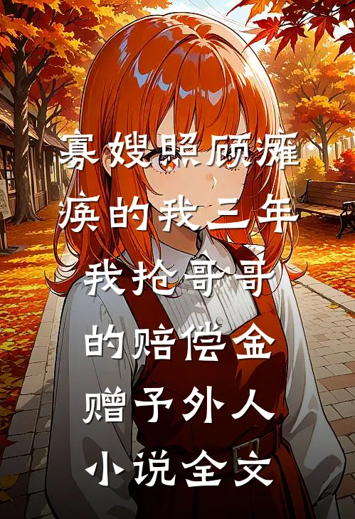 寡嫂照顾瘫痪的我三年，我抢哥哥的赔偿金赠予外人小说全文
