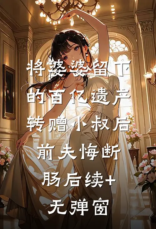 将婆婆留下的百亿遗产转赠小叔后，前夫悔断肠后续+无弹窗