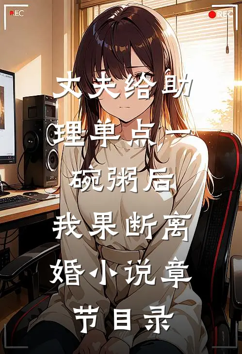 丈夫给助理单点一碗粥后，我果断离婚小说章节目录