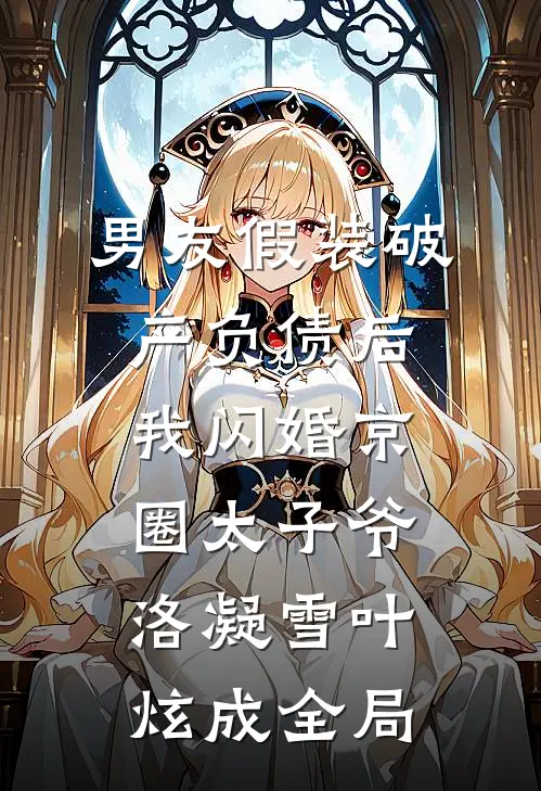 男友假装破产负债后，我闪婚京圈太子爷洛凝雪叶炫成全局