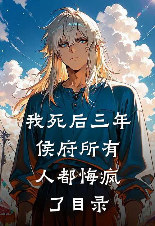 我死后三年，侯府所有人都悔疯了目录