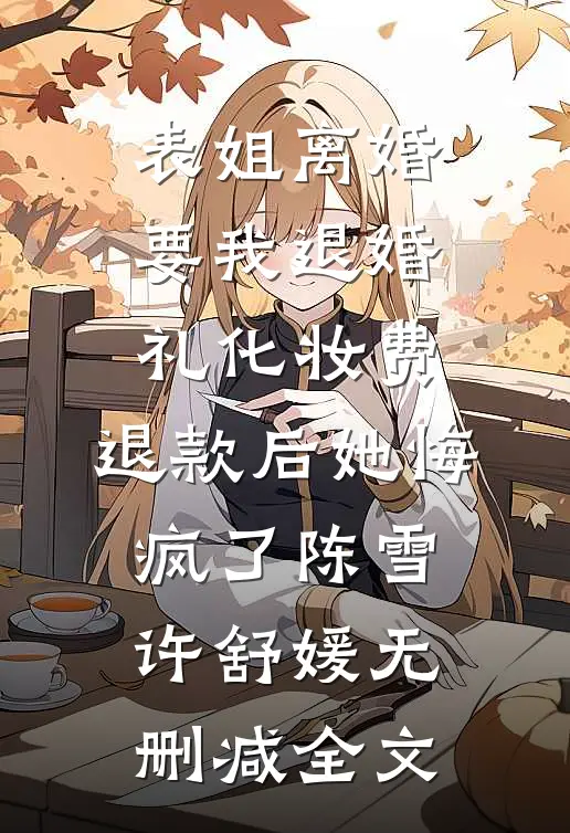表姐离婚要我退婚礼化妆费，退款后她悔疯了陈雪许舒媛无删减全文