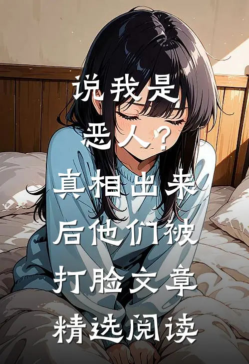 说我是恶人？真相出来后他们被打脸文章精选阅读