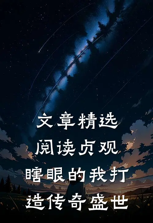 文章精选阅读贞观：瞎眼的我打造传奇盛世