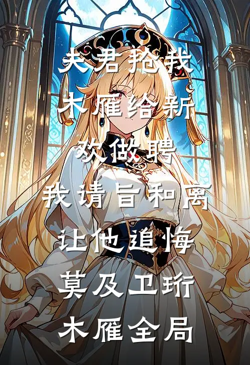 夫君抢我木雁给新欢做聘，我请旨和离让他追悔莫及卫珩木雁全局