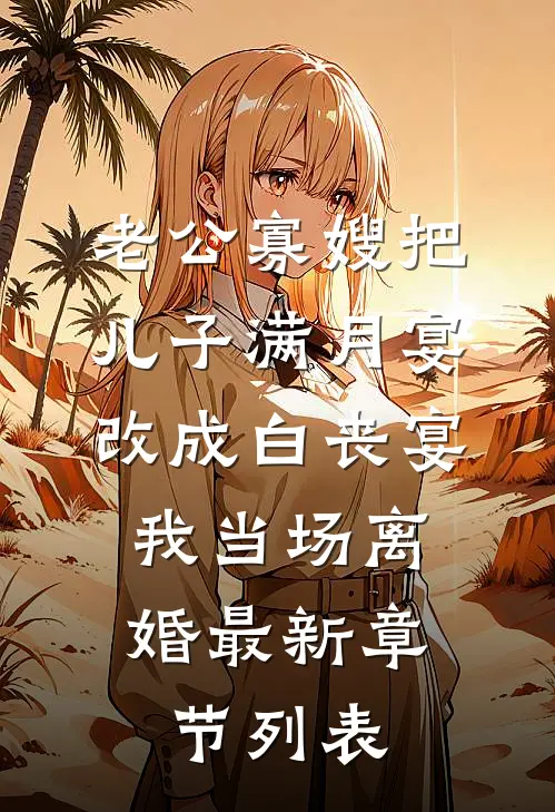 老公寡嫂把儿子满月宴改成白丧宴，我当场离婚最新章节列表