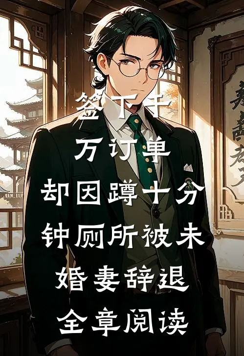签下千万订单，却因蹲十分钟厕所被未婚妻辞退全章阅读