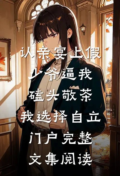 认亲宴上假少爷逼我磕头敬茶，我选择自立门户完整文集阅读