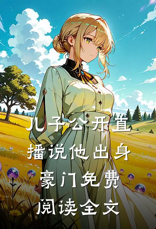 儿子公开直播说他出身豪门免费阅读全文
