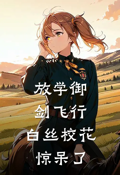 放学御剑飞行，白丝校花惊呆了