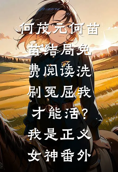 何茂元何苗苗结局免费阅读洗刷冤屈我才能活？我是正义女神番外