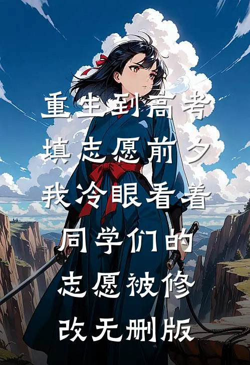 重生到高考填志愿前夕，我冷眼看着同学们的志愿被修改无删版