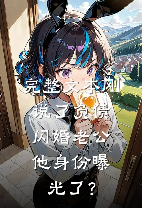 完整文本刚说了负债，闪婚老公他身份曝光了？