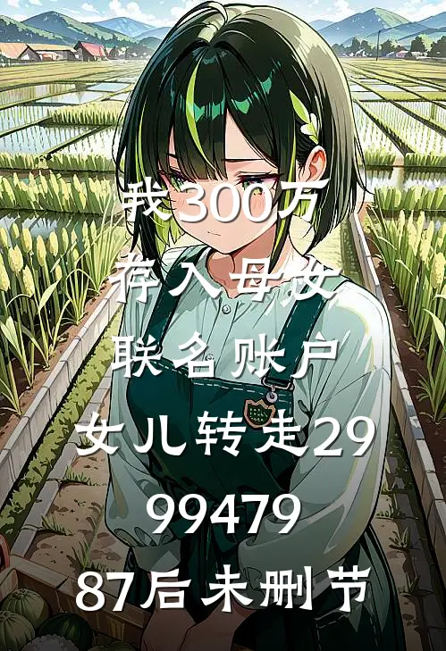 我300万存入母女联名账户，女儿转走2999479.87后未删节