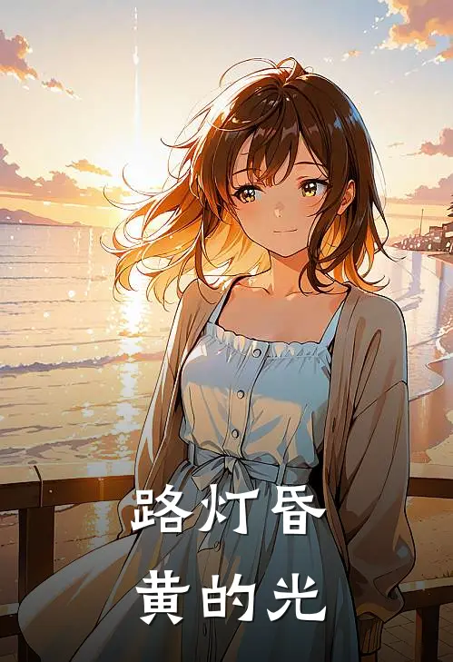 路灯昏黄的光