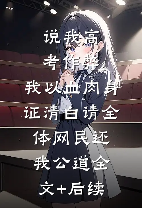 说我高考作弊，我以血肉身证清白请全体网民还我公道全文+后续