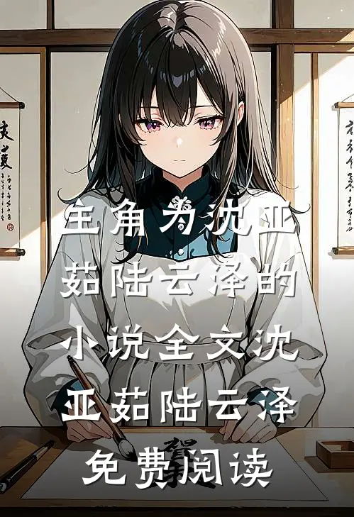 主角为沈亚茹陆云泽的小说全文沈亚茹陆云泽免费阅读