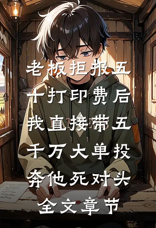 老板拒报五十打印费后，我直接带五千万大单投奔他死对头全文章节