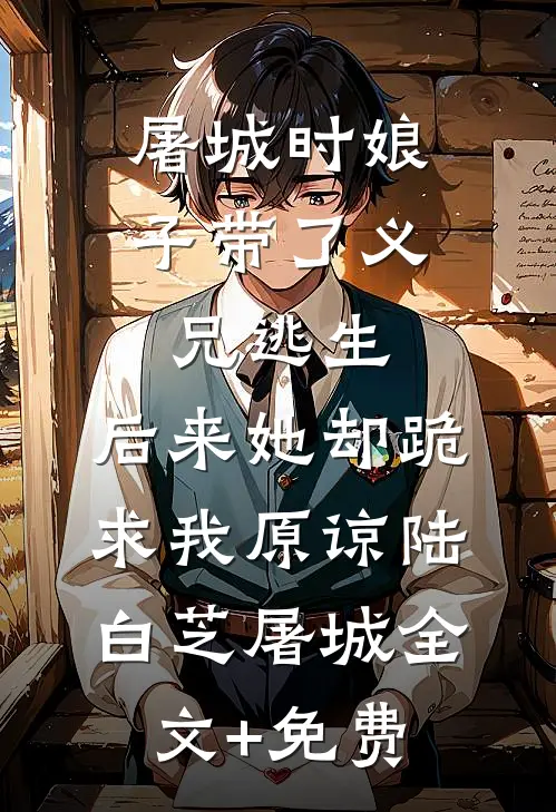 屠城时娘子带了义兄逃生，后来她却跪求我原谅陆白芝屠城全文+免费