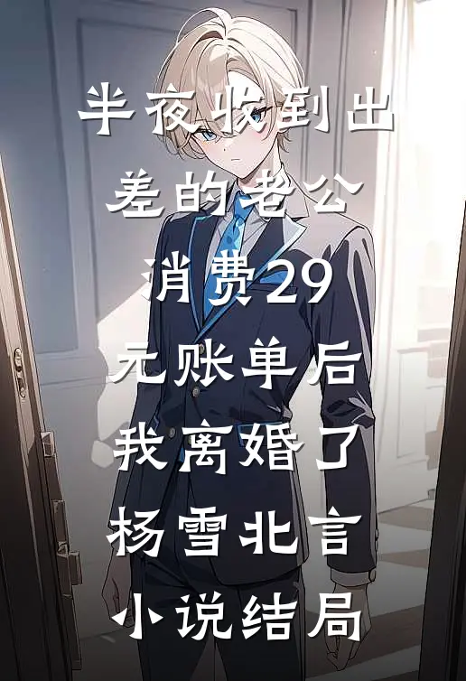 半夜收到出差的老公消费29元账单后，我离婚了杨雪北言小说结局