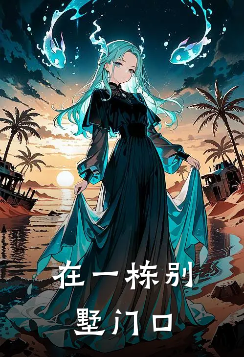在一栋别墅门口