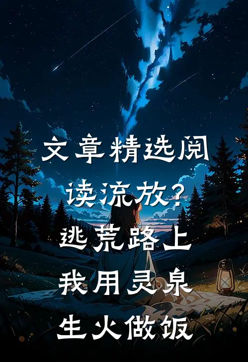 文章精选阅读流放？逃荒路上我用灵泉生火做饭