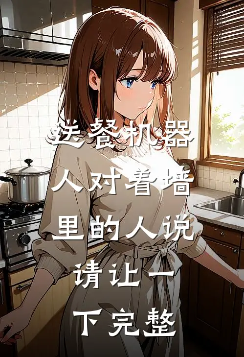 送餐机器人对着墙里的人说：请让一下完整