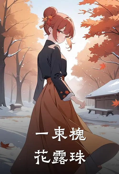 一束槐花露珠