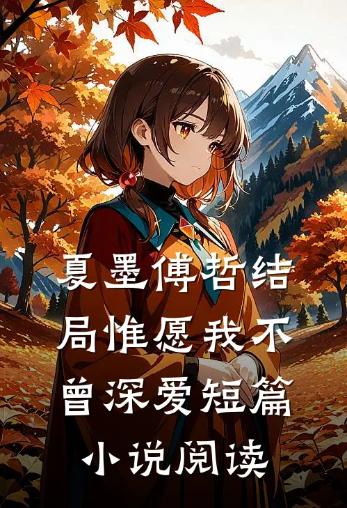 夏墨傅哲结局惟愿我不曾深爱短篇小说阅读
