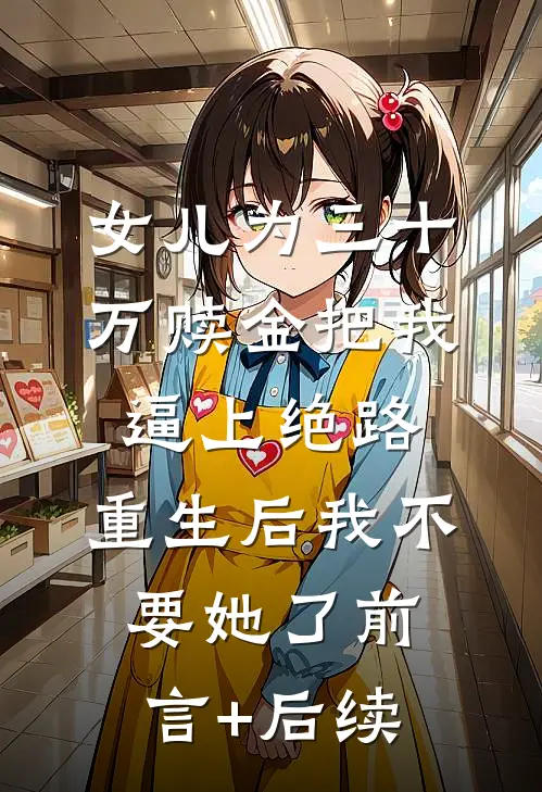 女儿为三十万赎金把我逼上绝路，重生后我不要她了前言+后续