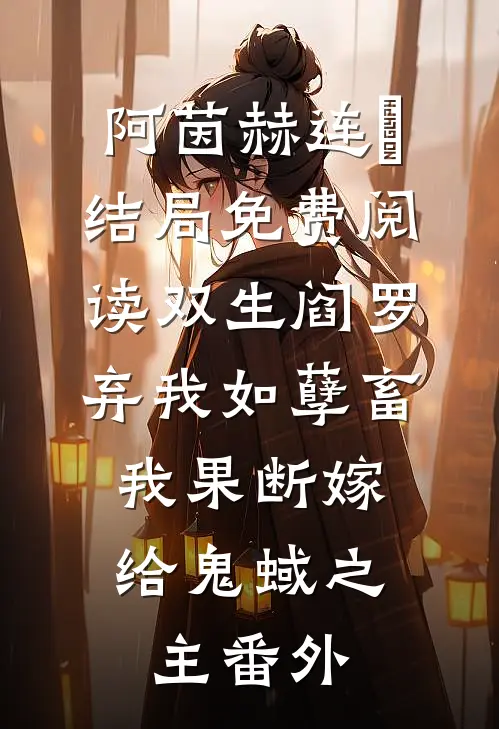 阿茵赫连璟结局免费阅读双生阎罗弃我如孽畜，我果断嫁给鬼蜮之主番外