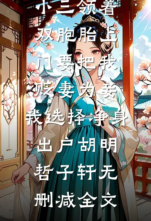小三领着双胞胎上门要把我贬妻为妾，我选择净身出户胡明哲子轩无删减全文