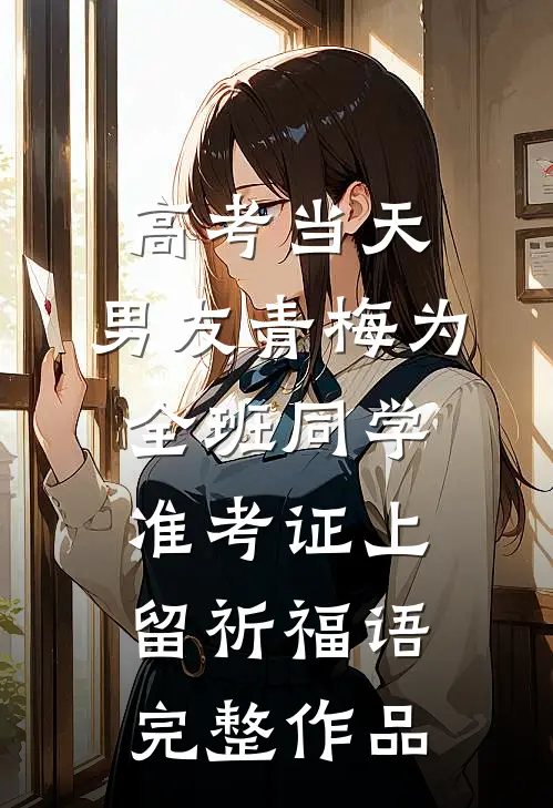 高考当天，男友青梅为全班同学准考证上留祈福语完整作品