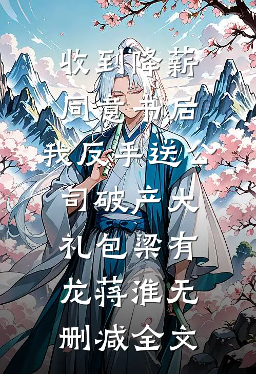 收到降薪同意书后，我反手送公司破产大礼包梁有龙蒋淮无删减全文