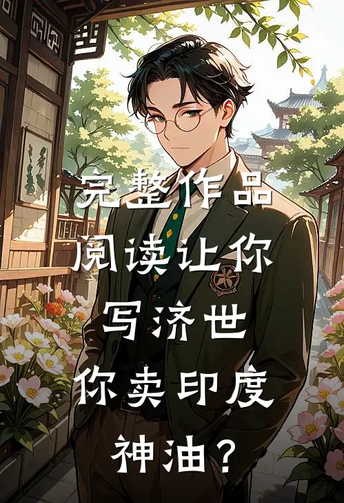 完整作品阅读让你写济世，你卖印度神油？