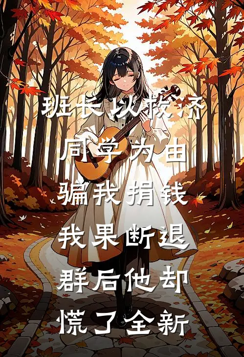 班长以救济同学为由骗我捐钱，我果断退群后他却慌了全新