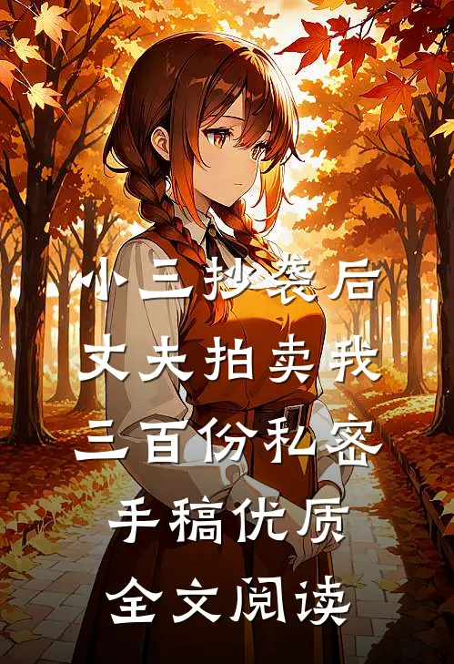 小三抄袭后，丈夫拍卖我三百份私密手稿优质全文阅读