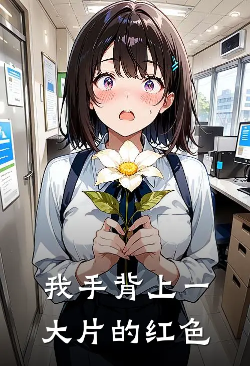 我手背上一大片的红色