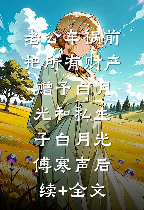 老公车祸前把所有财产赠予白月光和私生子白月光傅寒声后续+全文