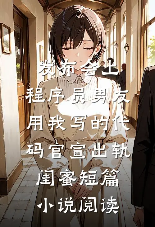 发布会上，程序员男友用我写的代码官宣出轨闺蜜短篇小说阅读