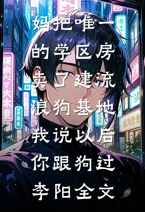 妈把唯一的学区房卖了建流浪狗基地，我说以后你跟狗过李阳全文