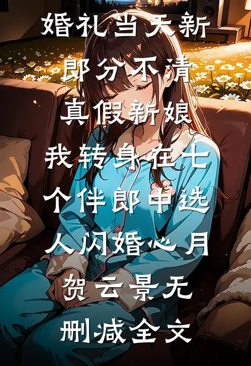 婚礼当天新郎分不清真假新娘，我转身在七个伴郎中选人闪婚心月贺云景无删减全文