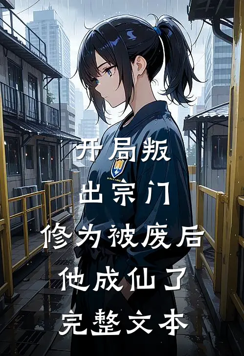 开局叛出宗门，修为被废后他成仙了完整文本