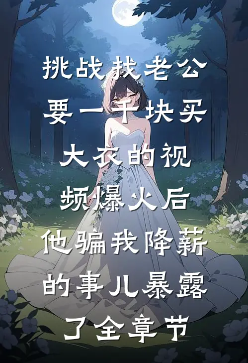 挑战找老公要一千块买大衣的视频爆火后，他骗我降薪的事儿暴露了全章节