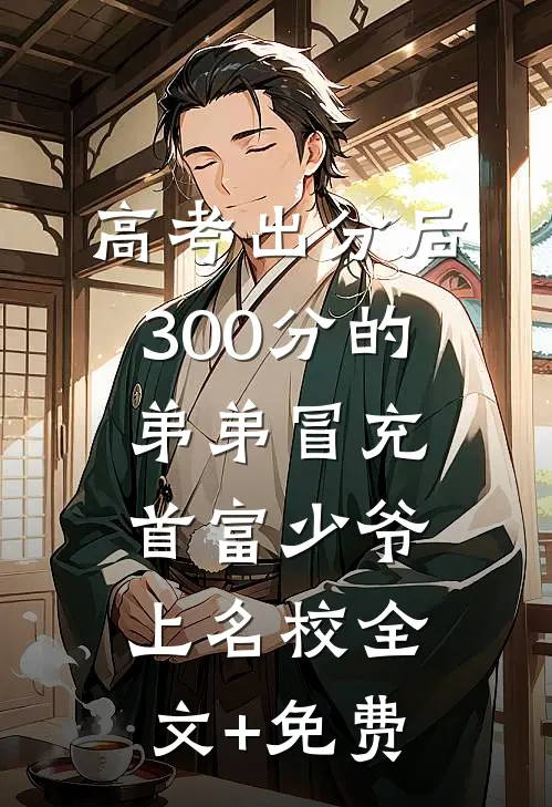 高考出分后，300分的弟弟冒充首富少爷上名校全文+免费