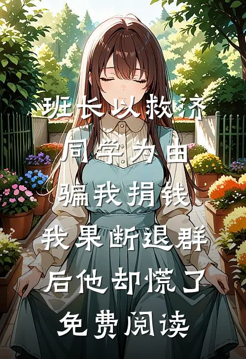 班长以救济同学为由骗我捐钱，我果断退群后他却慌了免费阅读