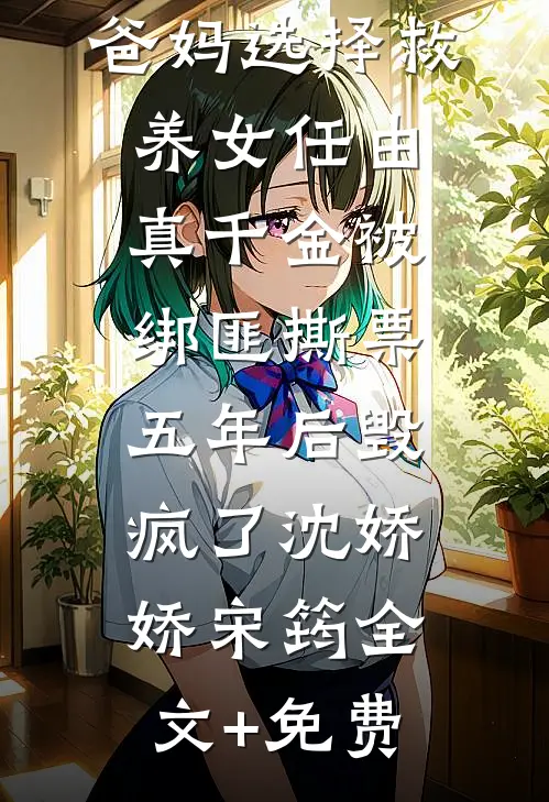 爸妈选择救养女任由真千金被绑匪撕票，五年后毁疯了沈娇娇宋筠全文+免费