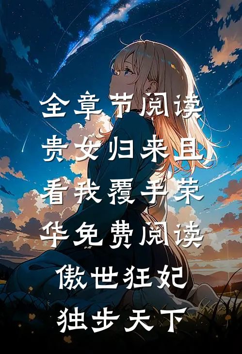 全章节阅读贵女归来且看我覆手荣华免费阅读傲世狂妃独步天下
