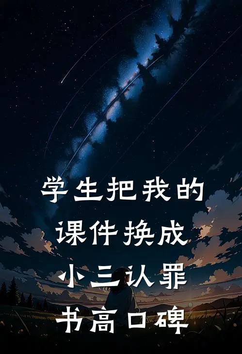 学生把我的课件换成小三认罪书高口碑