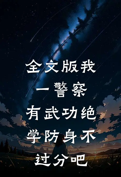 全文版我一警察，有武功绝学防身不过分吧